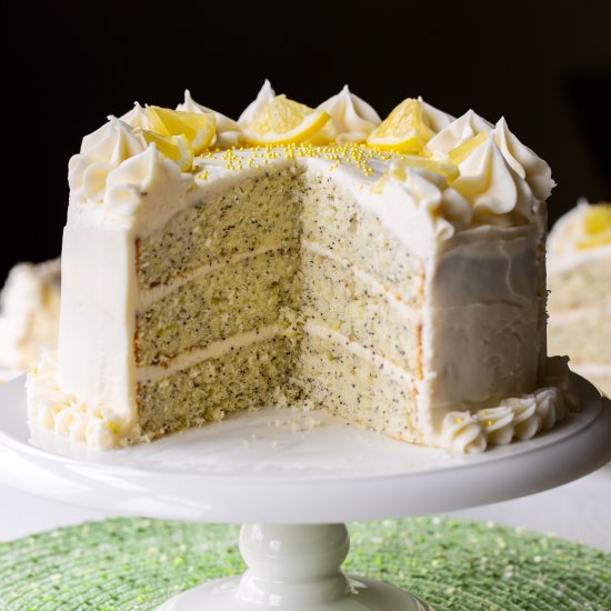 Lemon Poppy Seed Cake