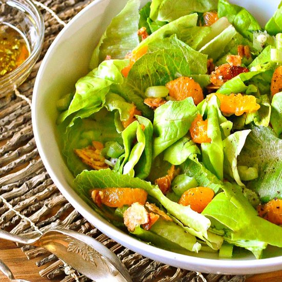 Orange and Sugared Almond Salad