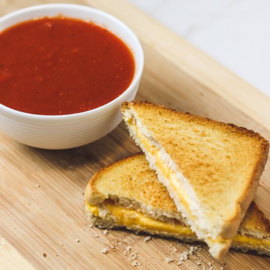 Air Fryer Grilled Cheese