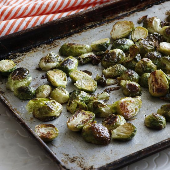 Oven-Roasted Brussels Sprouts