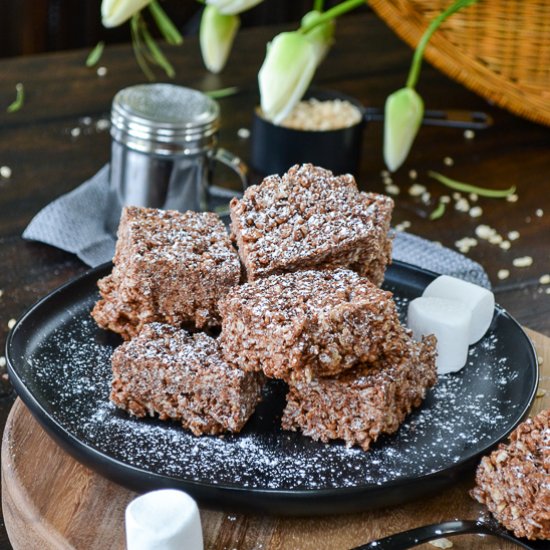 Nutella Crispies Bars