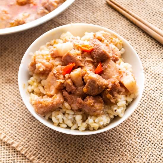 Lemongrass Pork With Shrimp Paste