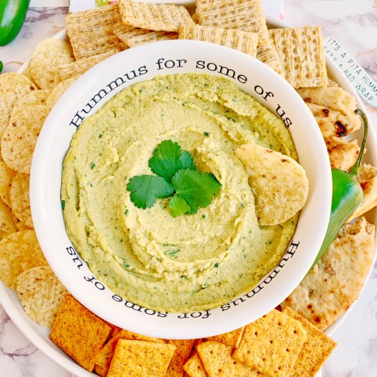 Roasted Jalapeno Hummus