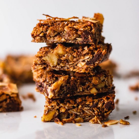 Peanut Butter Oat Breakfast Bars