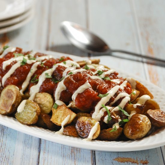 PATATAS BRAVAS WITH JALAPENO AIOLI