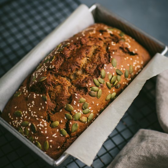 Basic Banana Bread and Seeds