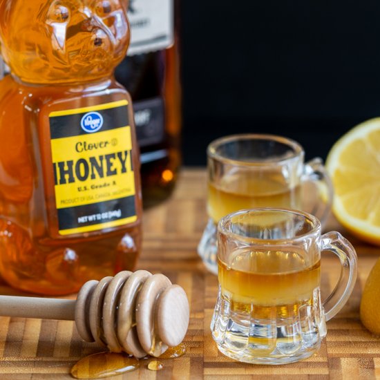 Whiskey Honey Lemon Cough Syrup