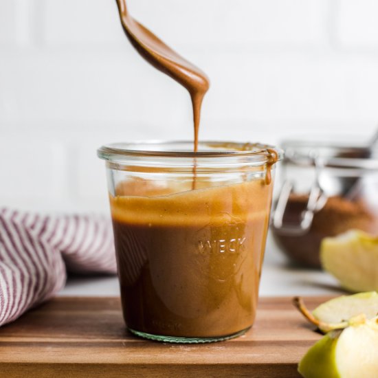 Creamy Vegan Coconut Caramel Sauce