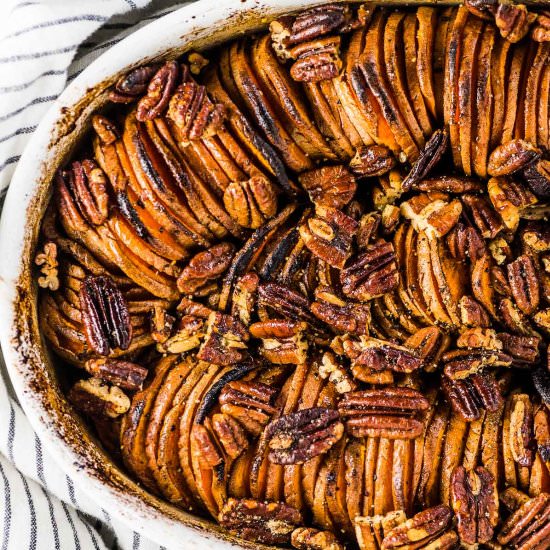 Pretty Sweet Potato Casserole