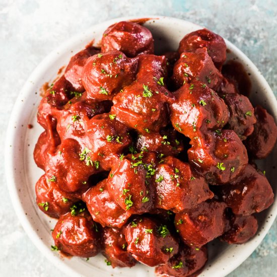 Cranberry Meatballs