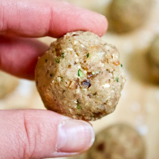 No-Bake Zucchini Bread Bites