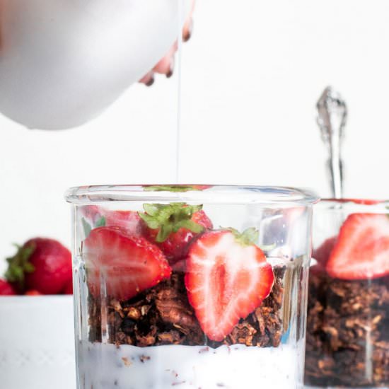 Low Carb Chocolate Granola