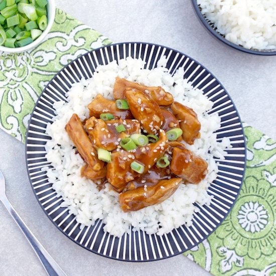 Orange Ginger Chicken