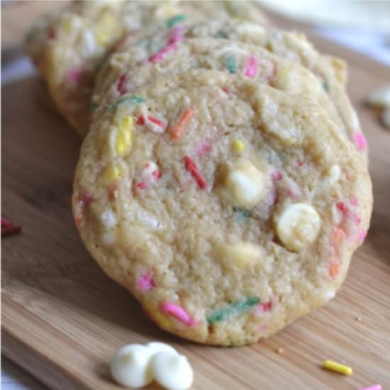 Funfetti Cookies {From Scratch}