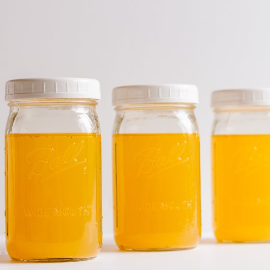 Turkey Bone Broth (Stock)