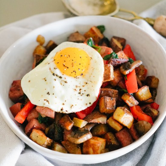 Diner Style Breakfast Hash