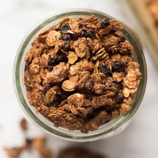 Vegan Tahini Granola