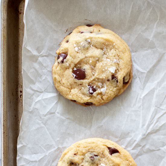 Vegan Chocolate Chip Cookies