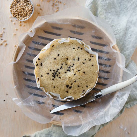 Steamed Barley Bread