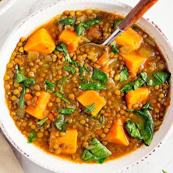 Lentil Stew Recipe Vegan