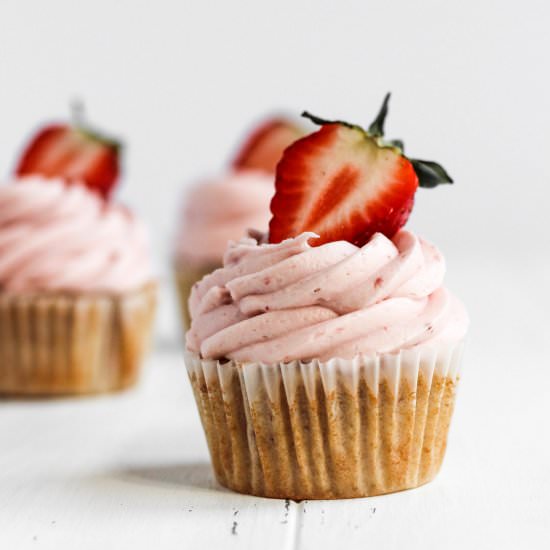 Strawberry Cupcakes