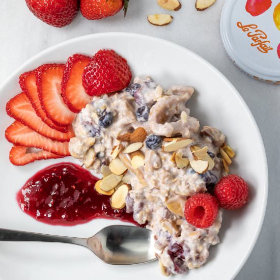 Overnight Bircher Muesli