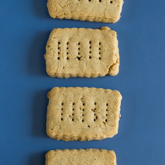 GF Almond-Vanilla Shortbread