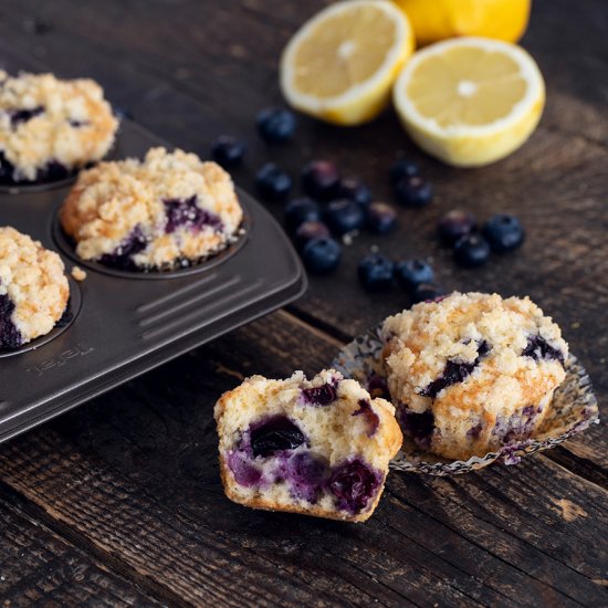 Easy Blueberry Muffins