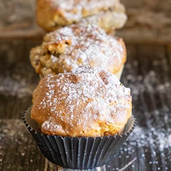 GF One Bowl Chai Walnut Muffins