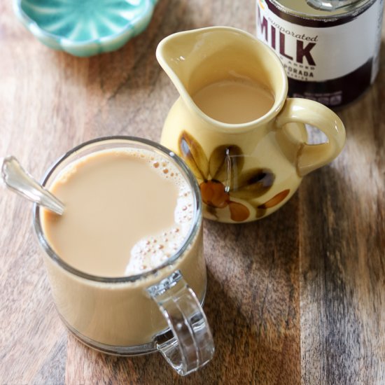 Evaporated Milk Coffee