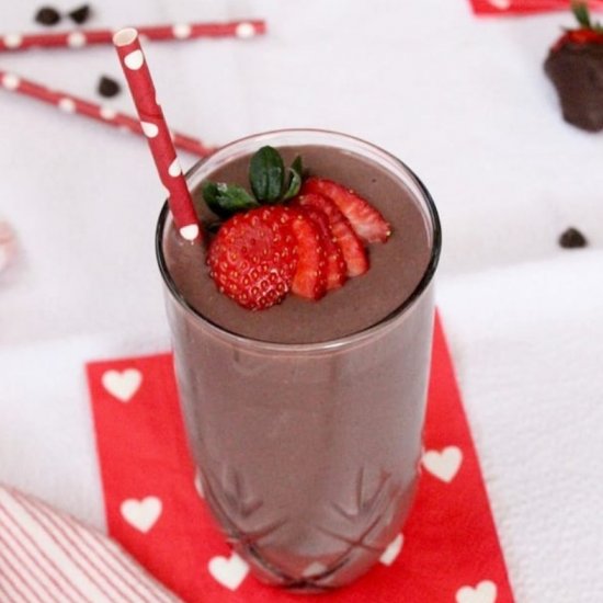 Chocolate Covered Strawberry Shake