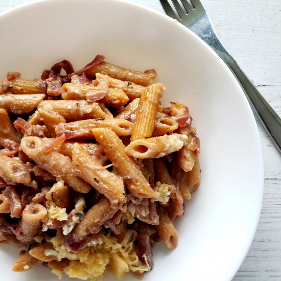 Creamy French Onion Soup Pasta