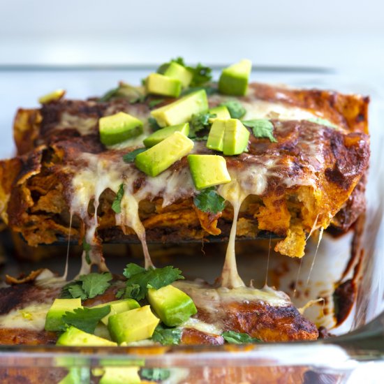 Seriously Good Chicken Enchiladas