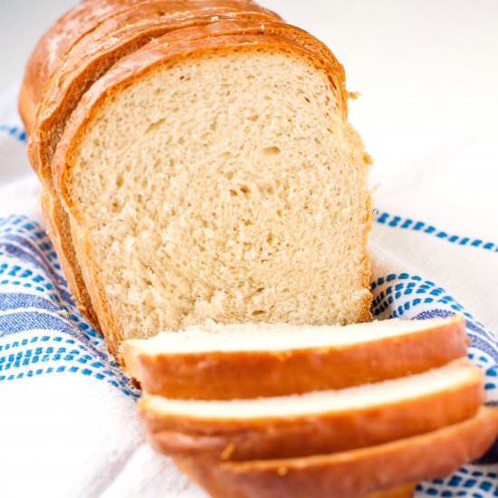 Homemade White Bread Recipe