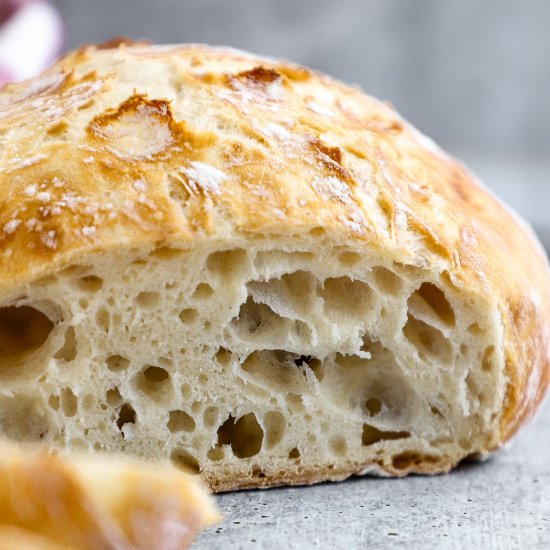 Easy No-Knead Bread