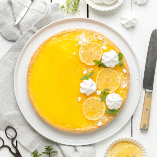 Tarte Au Citron – French lemon tart