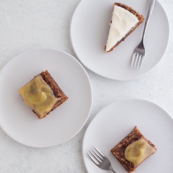 Carrot Snack Cake 2 Ways