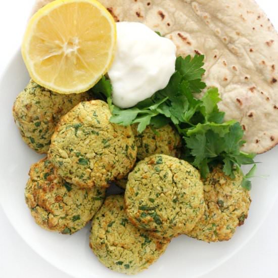 Healthy Air Fryer Falafel (GF/V)