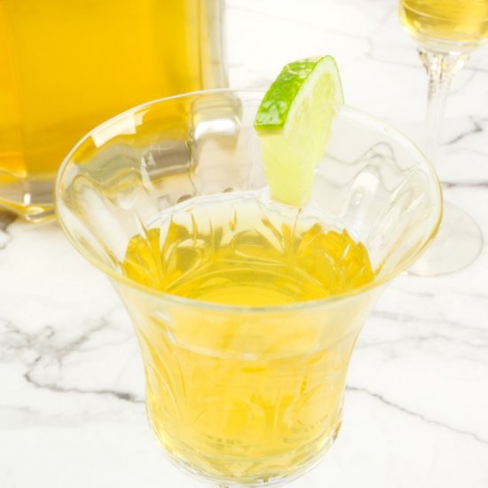 Easy Homemade Mango Liqueur