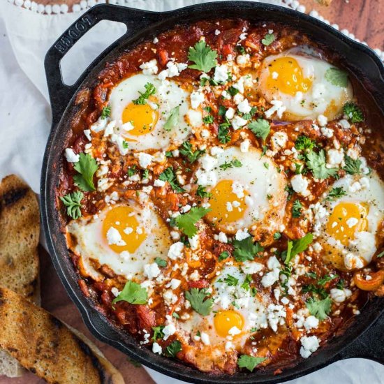 Shakshuka with Feta