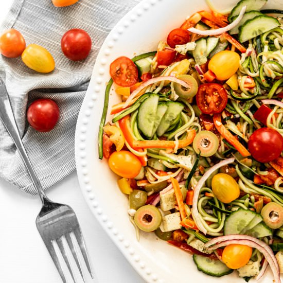 Zucchini Noodle Salad