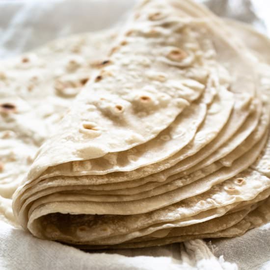 Homemade Flour Tortillas