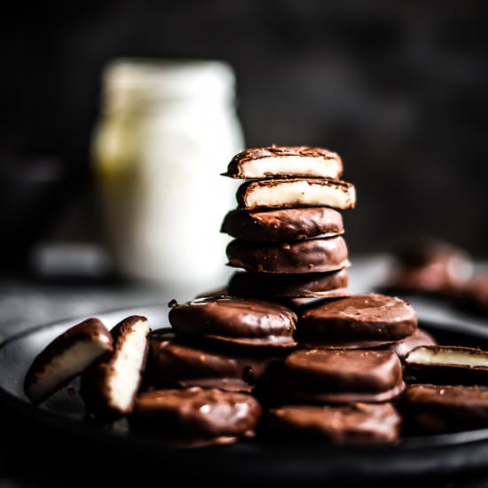 Chocolate Peppermint Patties (V+GF)