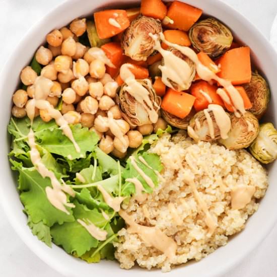 Roasted Vegetable Quinoa Bowl