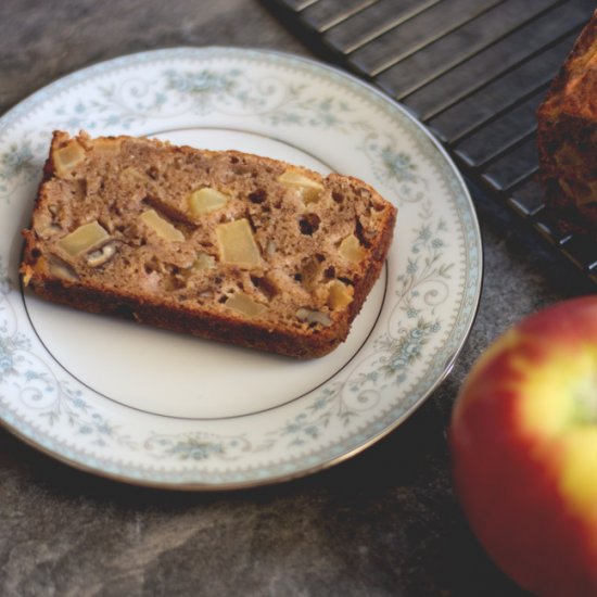 Paleo Apple Pecan Bread