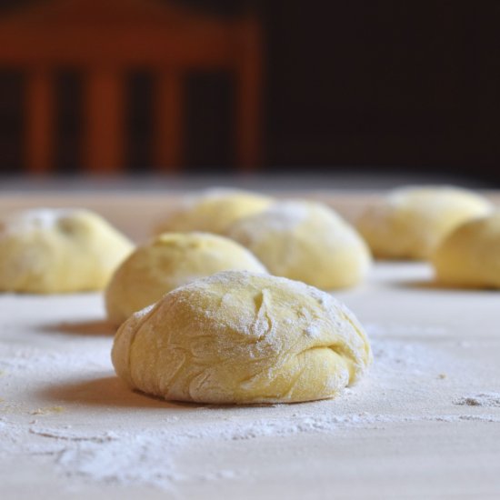 Steamed Yeast Doughnuts with Cocoa