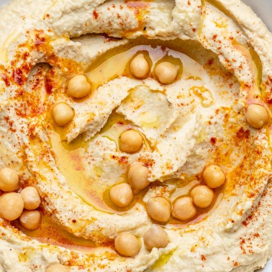 HOMEMADE HUMMUS