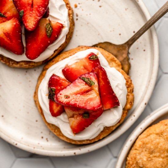 Vegan Strawberry Shortcake