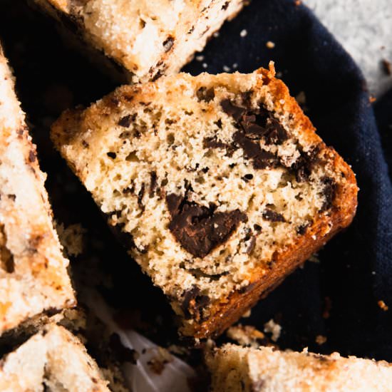 Chocolate Chunk Snack Cake