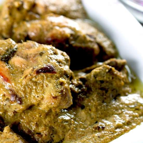 Spicy Afghani Chicken Curry